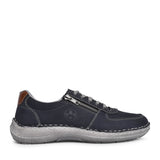 Mens 03030  Laced Shoe In Navy