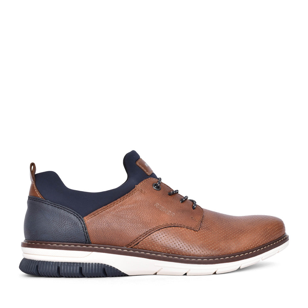 Mens 14450 Laced Shoe In Tan