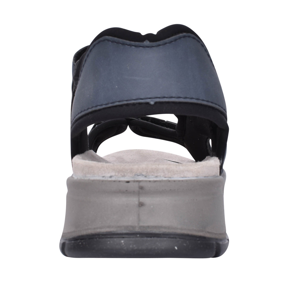 Mens 26955 Velcro Sandal In Navy