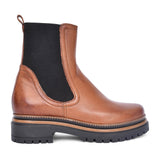 Ladies T60204 Ankle Boot In Tan