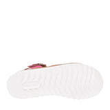 Ladies D0q55 Velcro Sandal In Pink