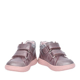 Girls 033875 Double Velcro Boot In Rose