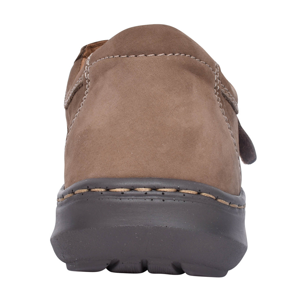 Mens Herwig 478301 H-fit Velcro Shoe In Taupe