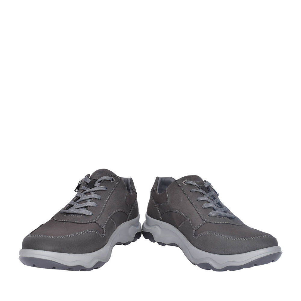 Mens 718006 Dark Grey H-max Laced Trainer In Dark Grey