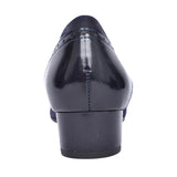 Ladies 1370 G-fit Quarter Brogue Shoe In Navy