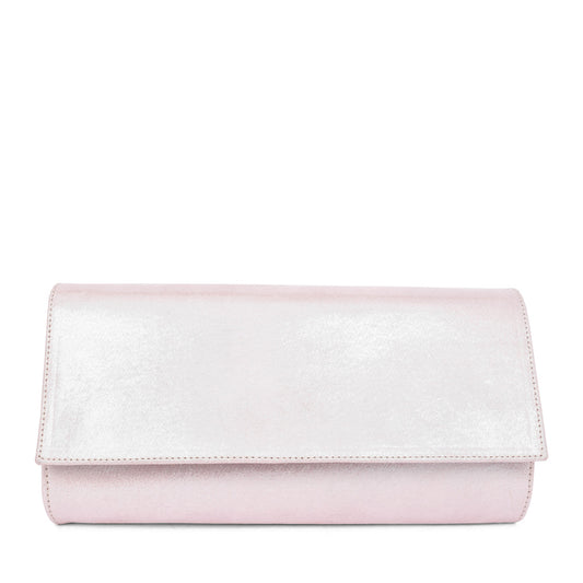 Ladies 310 Envelope Clutch Bag In Pink