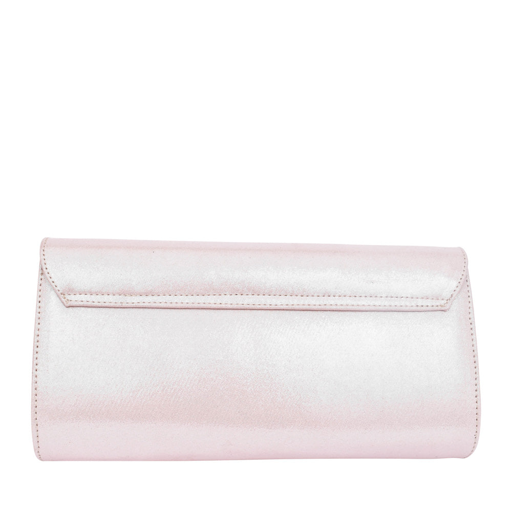 Ladies 310 Envelope Clutch Bag In Pink