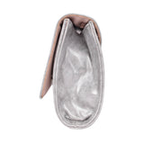 Ladies 310 Envelope Clutch Bag In Metallic