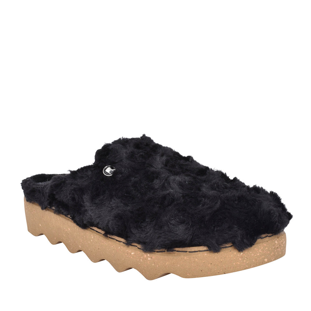 Ladies 6118 Mule Slipper In Black