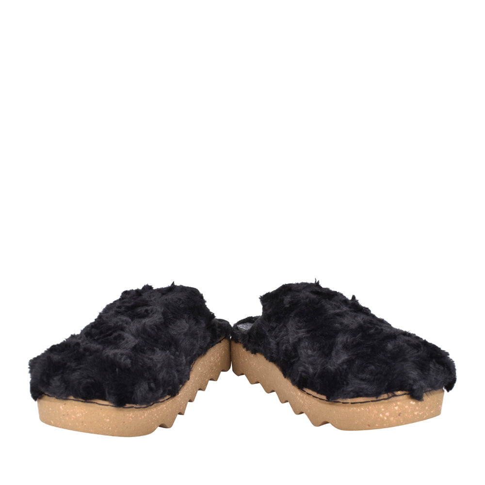 Ladies 6118 Mule Slipper In Black