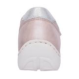Ladies 496h31 Apricot Henni H-fit Velcro Shoe In Apricot