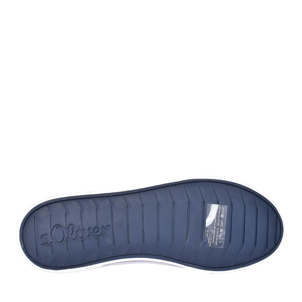 Ladies 5-24708 Slip-on Trainer In Navy