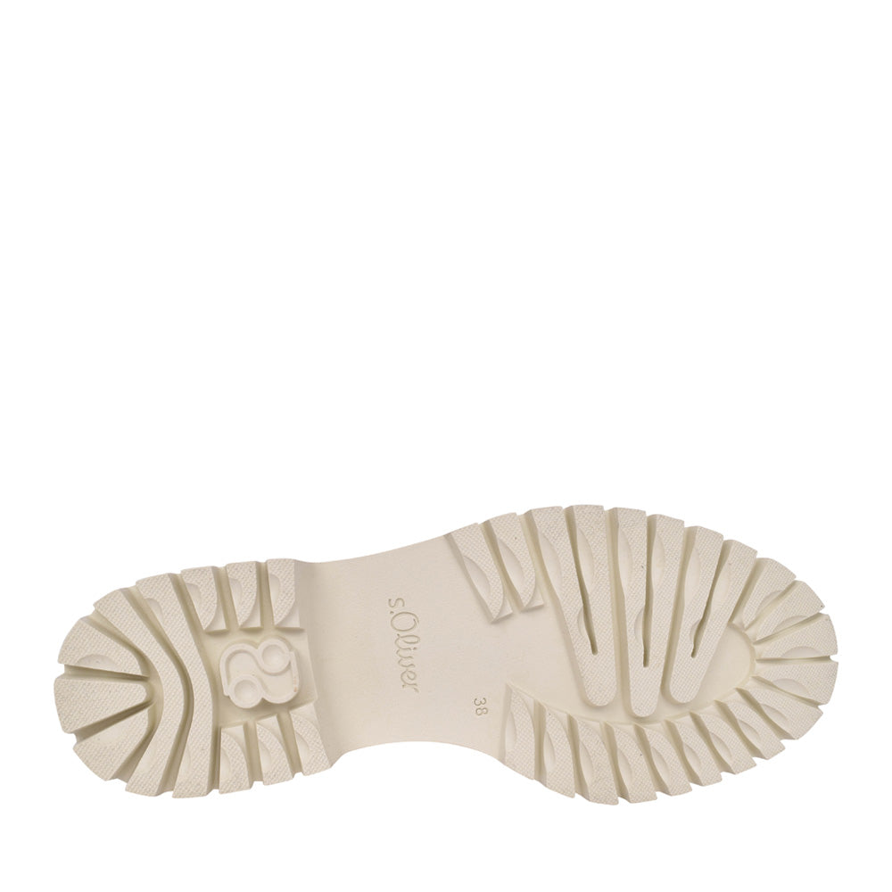 Ladies 5-24730 Slip-on Shoe In Cream