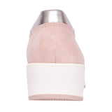 Ladies 8-24664 Velcro Shoe In Rose