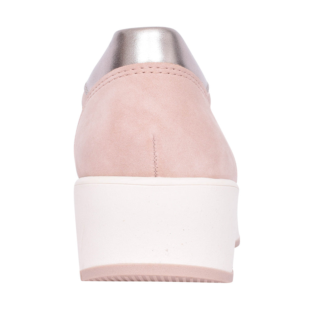 Ladies 8-24664 Velcro Shoe In Rose