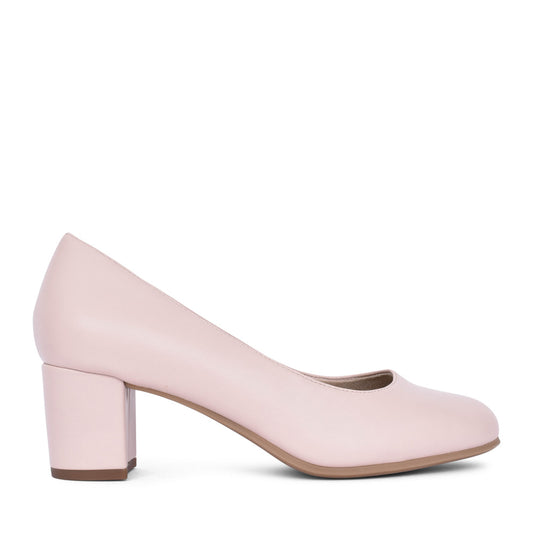 Ladies 8-22475 Low Heel Court Shoe In Pink
