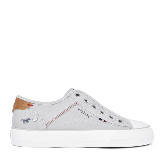 Ladies 1272402 Slip-on Trainer In Silver