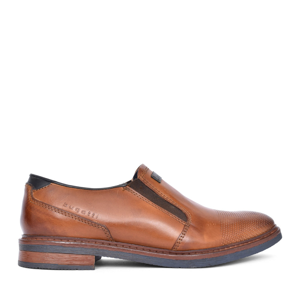 Mens AES604 Slip-on Shoe In Cognac