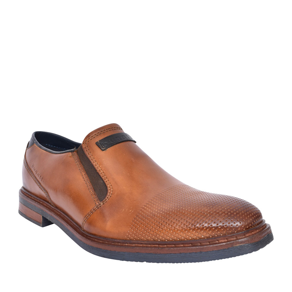 Mens AES604 Slip-on Shoe In Cognac