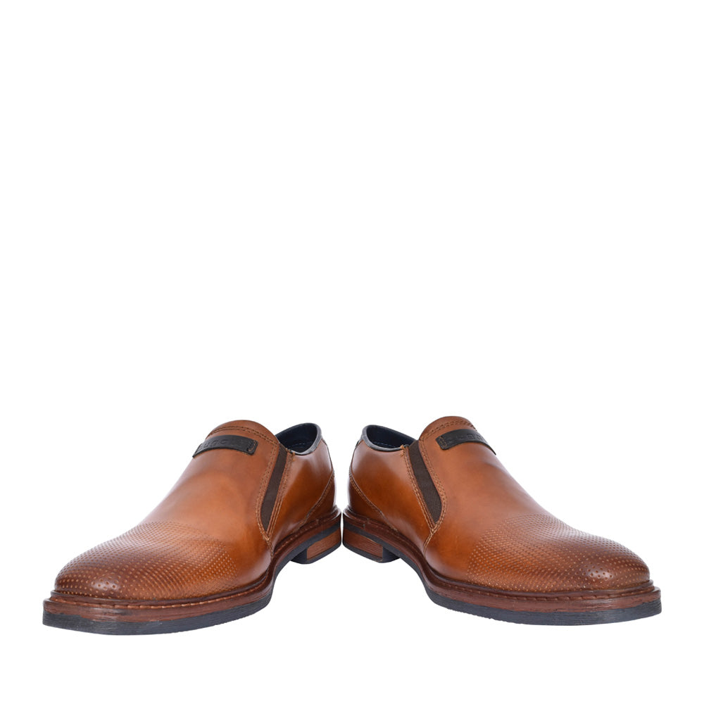 Mens AES604 Slip-on Shoe In Cognac