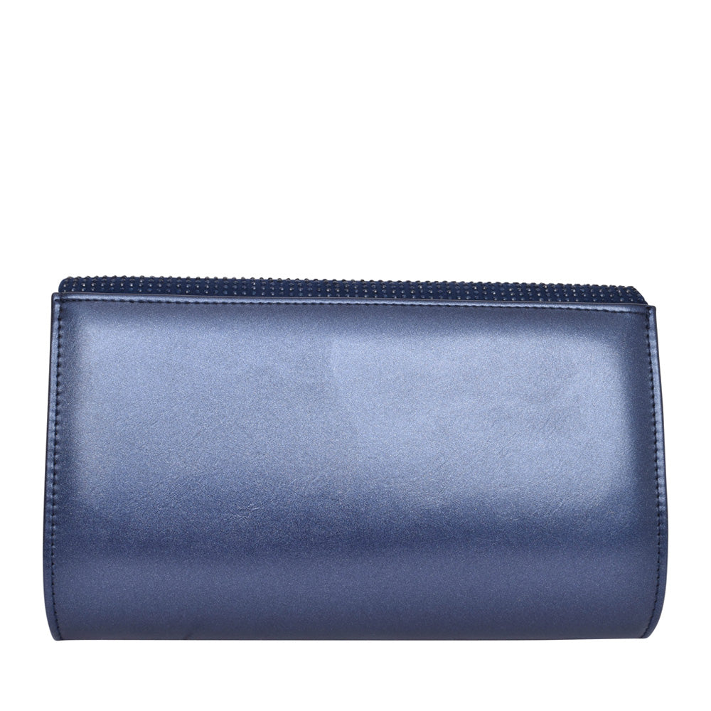 Ladies Trance Ulg074 Clutch Bag In Navy