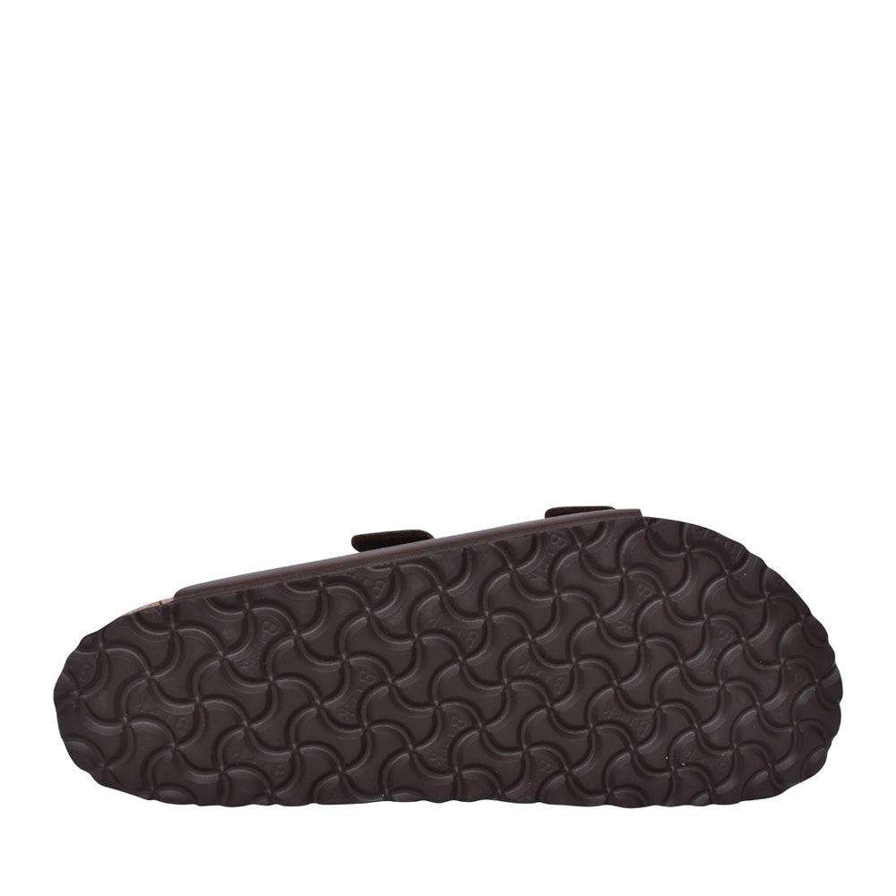 Mens 51701 Arizona Double Strap Mule In Dark Brown