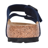 Ladies 51753 Arizona Double Strap Mule In Navy