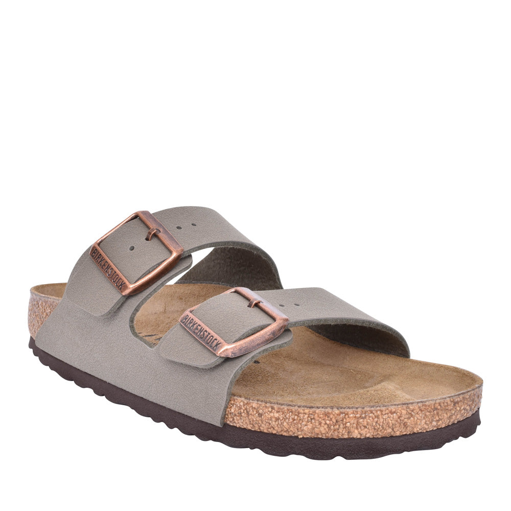 Ladies 151213 Arizona Double Strap Mule In Stone
