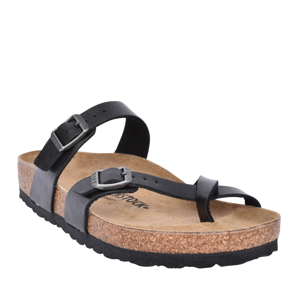Ladies 171391 Mayari Toe Post Mule In Graphite