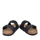 Ladies 551253 Arizona Double Strap Mule In Black