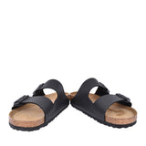 Ladies 551251 Arizona Double Strap Mule In Black