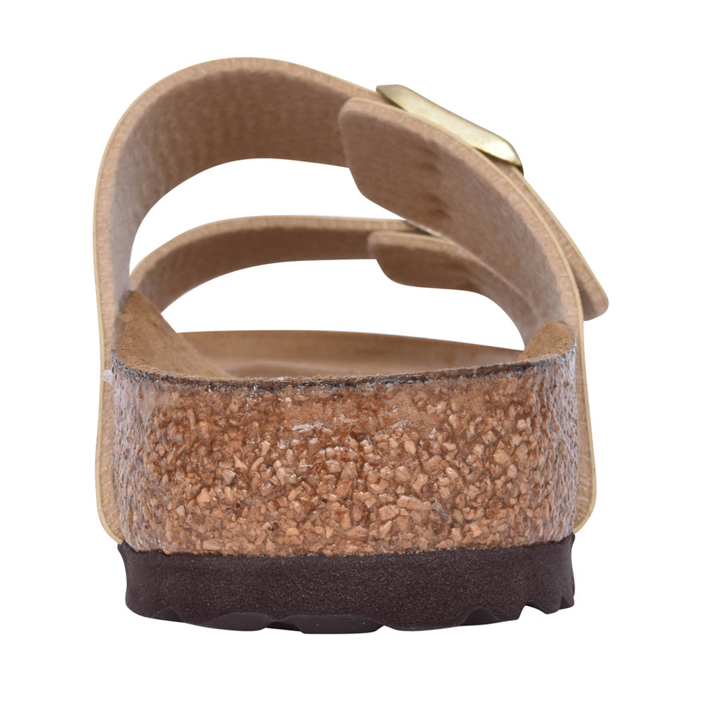 Ladies 1016111 Arizona Double Strap Mule In Gold