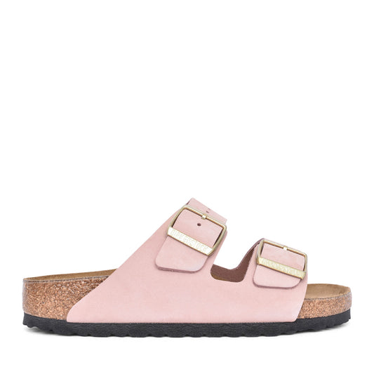 Ladies 1026684 Arizona Double Strap Mule In Light Pink
