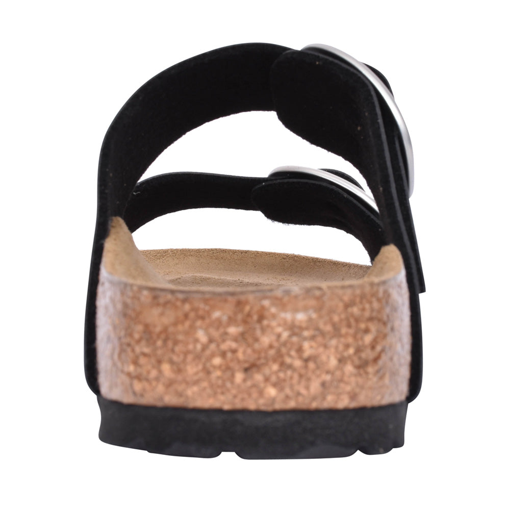 Ladies 1027413 Arizona Double Strap Mule In Black