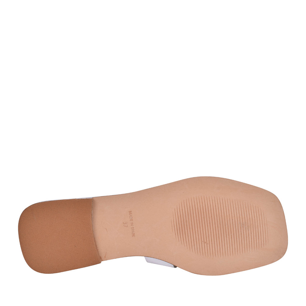 Ladies 2010 Mule In White