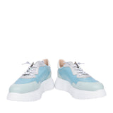 Ladies A-3602 Platform Trainer In Aqua