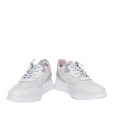 Ladies E-6740 Platform Trainer In White