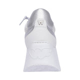 Ladies E-6740 Platform Trainer In White