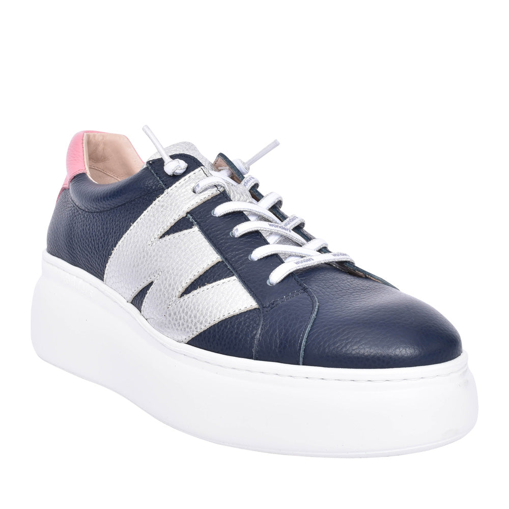 Ladies A-2650 Platform Trainer In Navy