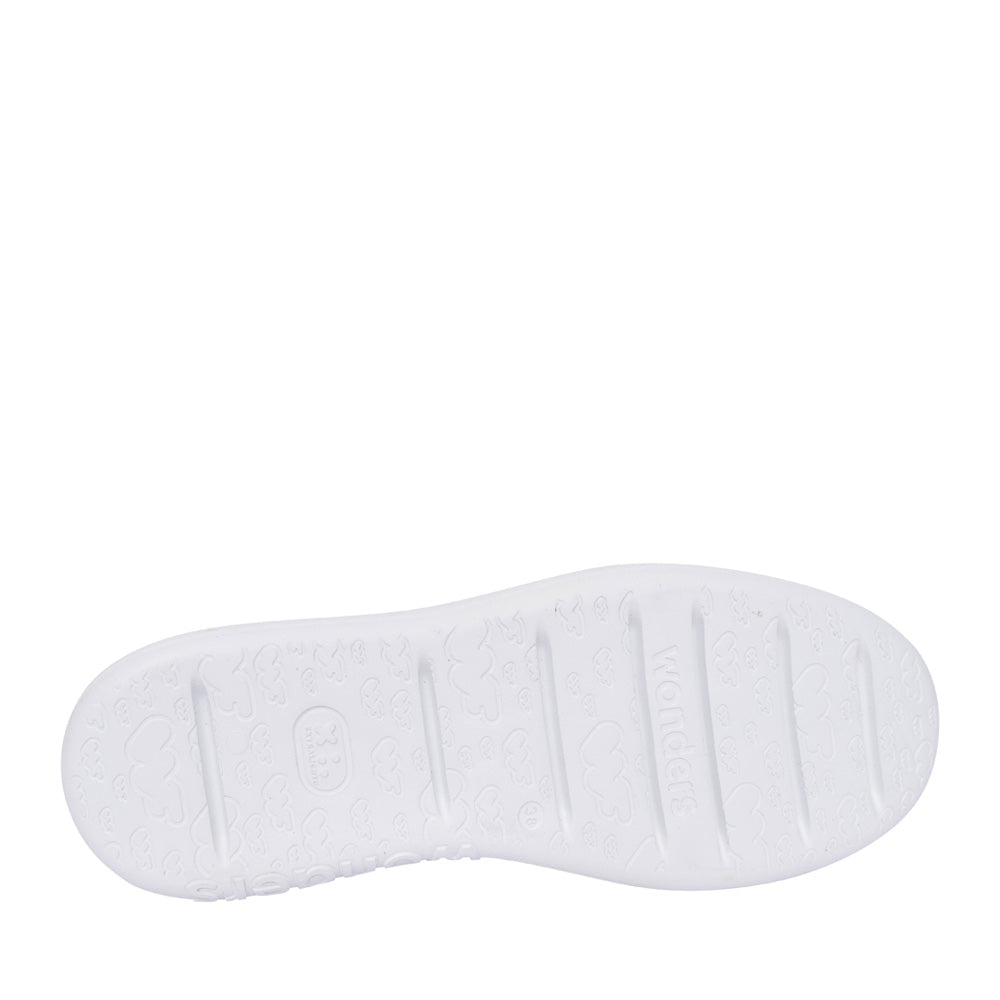 Ladies A-2650 Platform Trainer In Platino