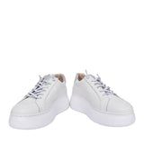 Ladies A-2650 Platform Trainer In Off White