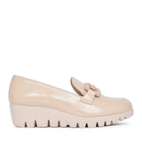 Ladies C-33315 Platform Sling Back Shoe In Natural