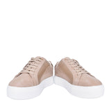 Ladies Nixie Dlw036 Laced Trainer In Beige
