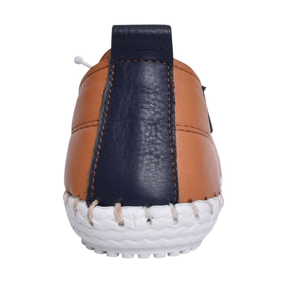Ladies St Ives Fle030 Laced Shoe In Tan