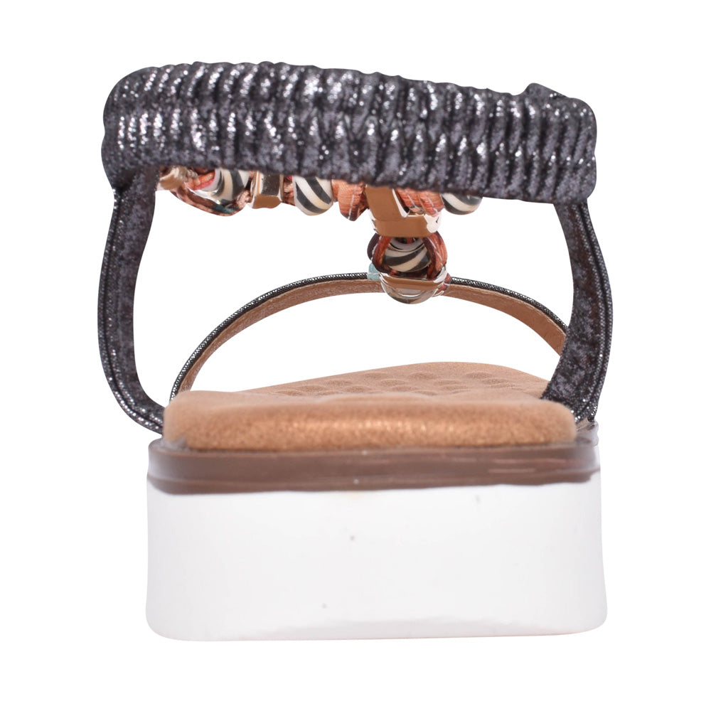 Ladies Tempo Jlh363 Sandal In Pewter