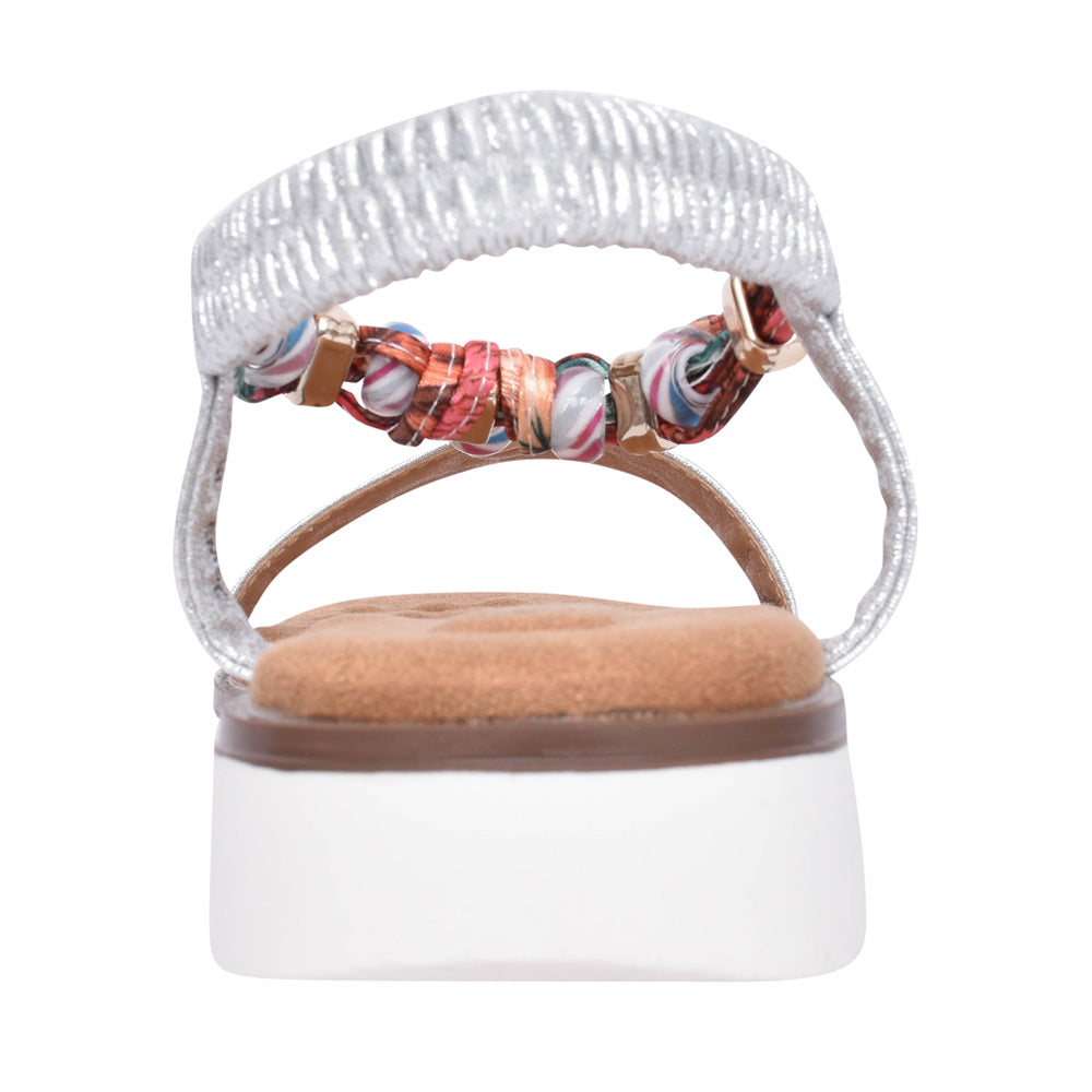 Ladies Tempo Jlh363 Sandal In Silver