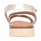 Ladies Bluebell Jlh436 Strap Sandal In Metallic