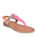 Ladies Gina Jlh451 Toe Post Sandal In Fuchsia