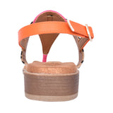Ladies Gina Jlh451 Toe Post Sandal In Fuchsia