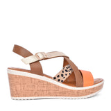 Ladies Arundel Jlh468 Wedge Sandal In Orange